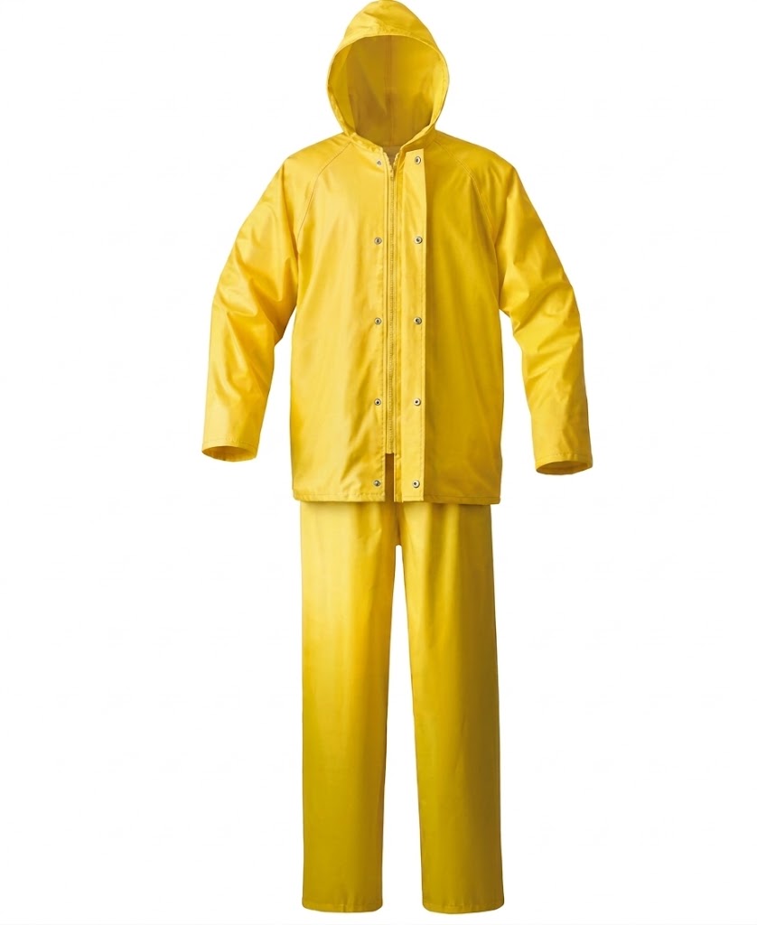 DROMEX HYDRO Yellow PVC rain suits