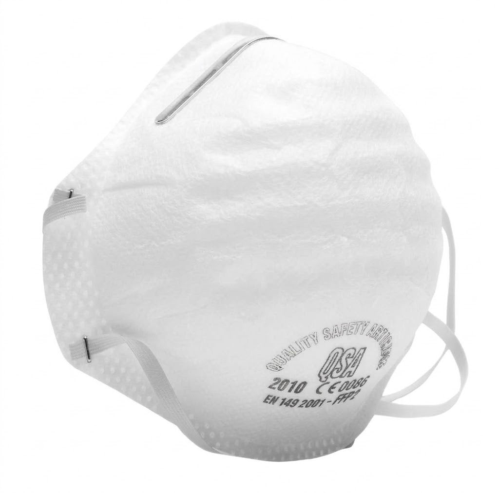 Dromex QSA 2010 FFP1 Disposable Face Mask 20/Box  (SOLD IN FULL CARTONS ONLY)